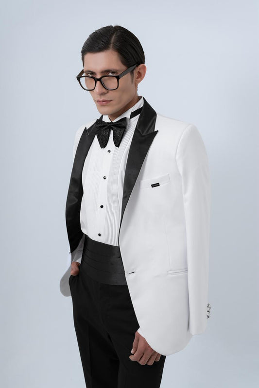 Traje Blanc Prestige SOUZA detalle