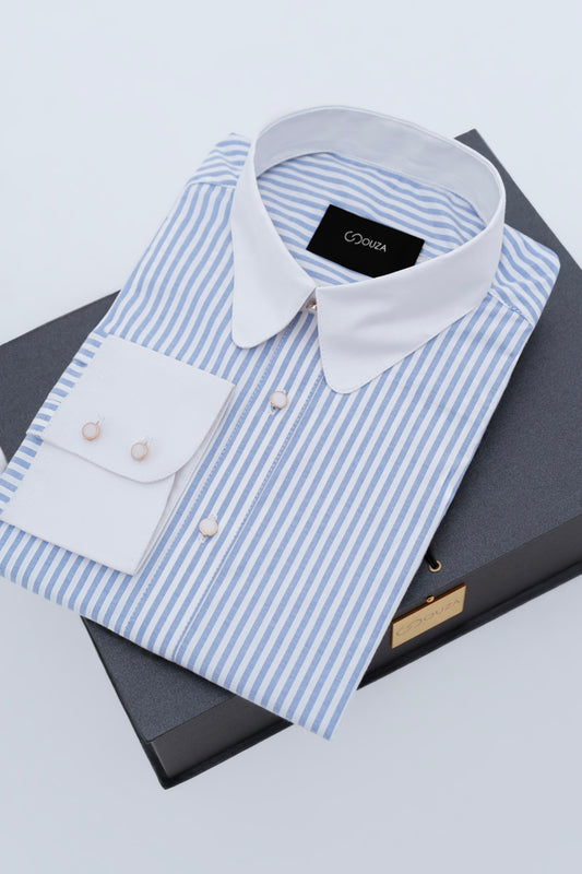 Camisa Blanca Raya Tiza — SOUZA