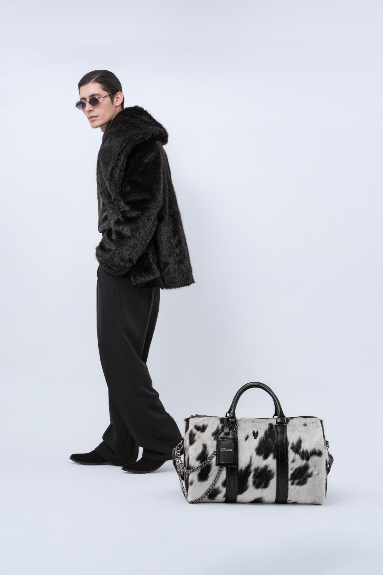 Sartorial Instinct - bolso de viaje cowhide Souza