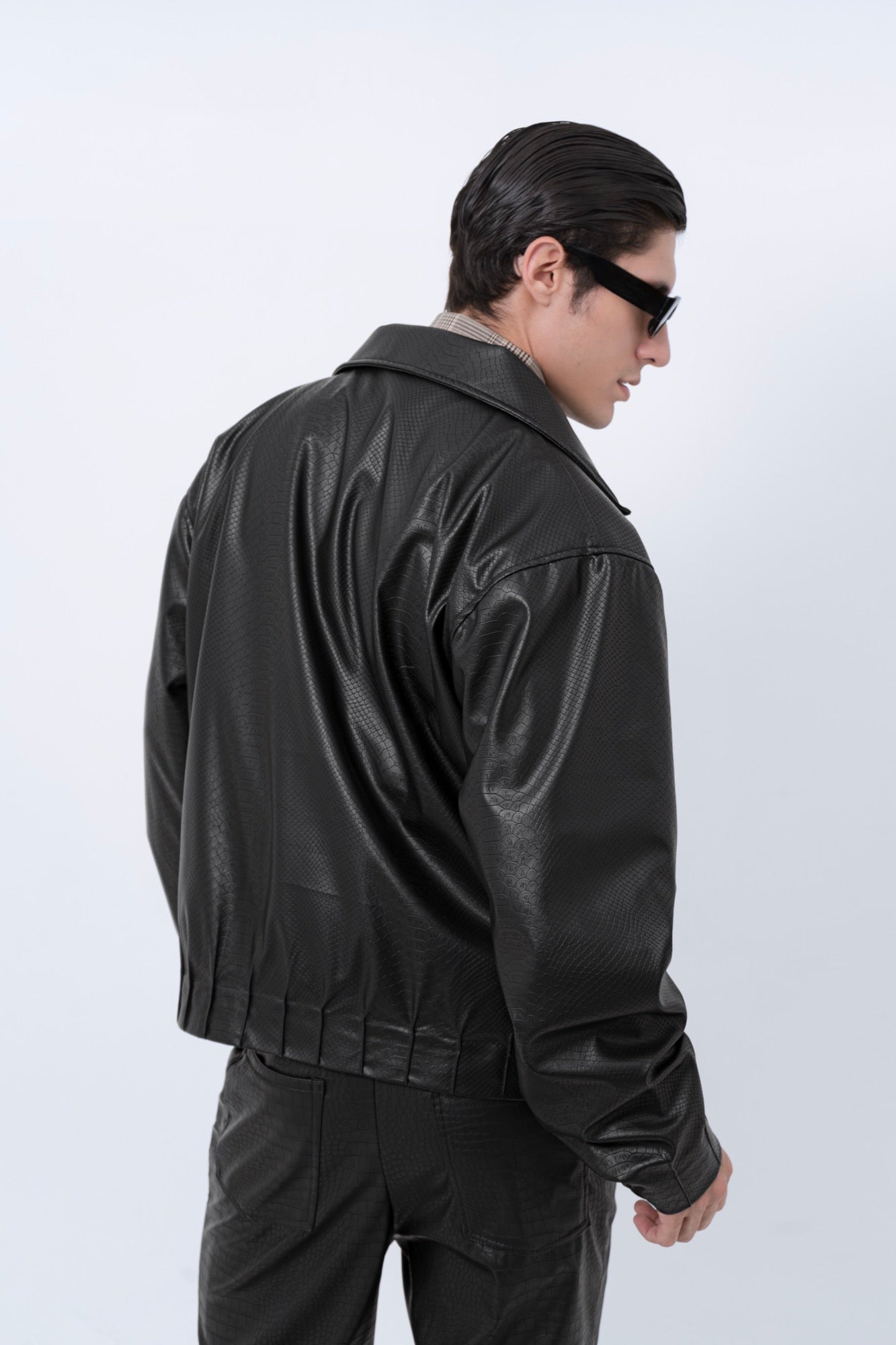 Chaqueta Bomber Cocodrilo — SOUZA