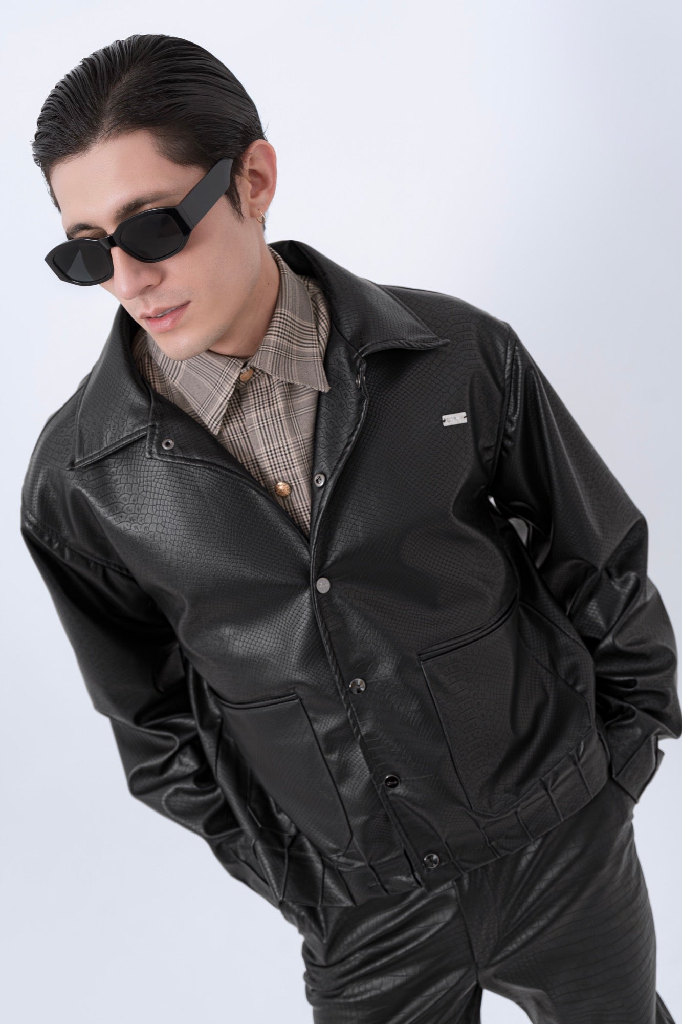Chaqueta Bomber Cocodrilo — SOUZA