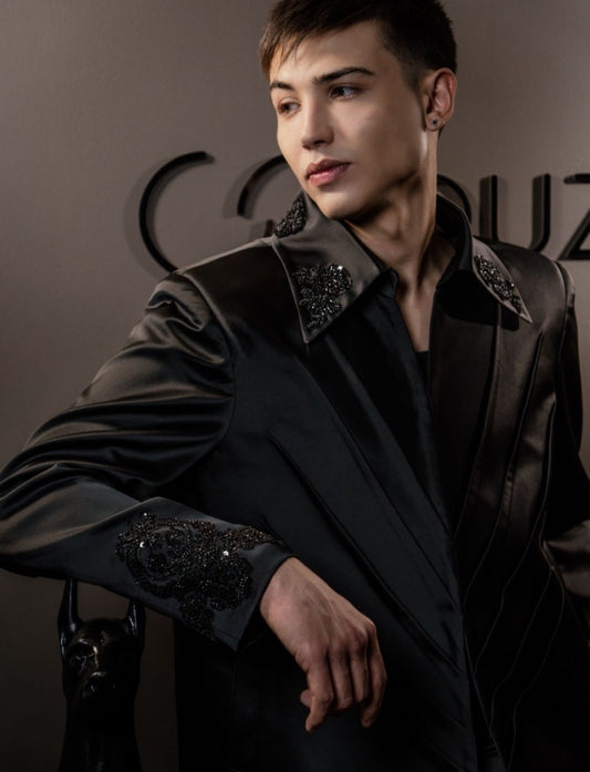 Chaqueta Pedrería Hombros — SOUZA